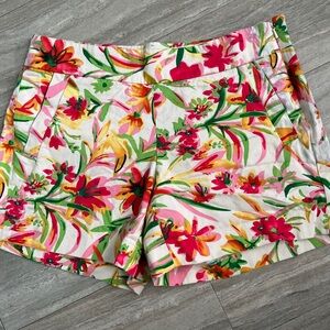 J Crew Shorts size 4 Cotton Floral